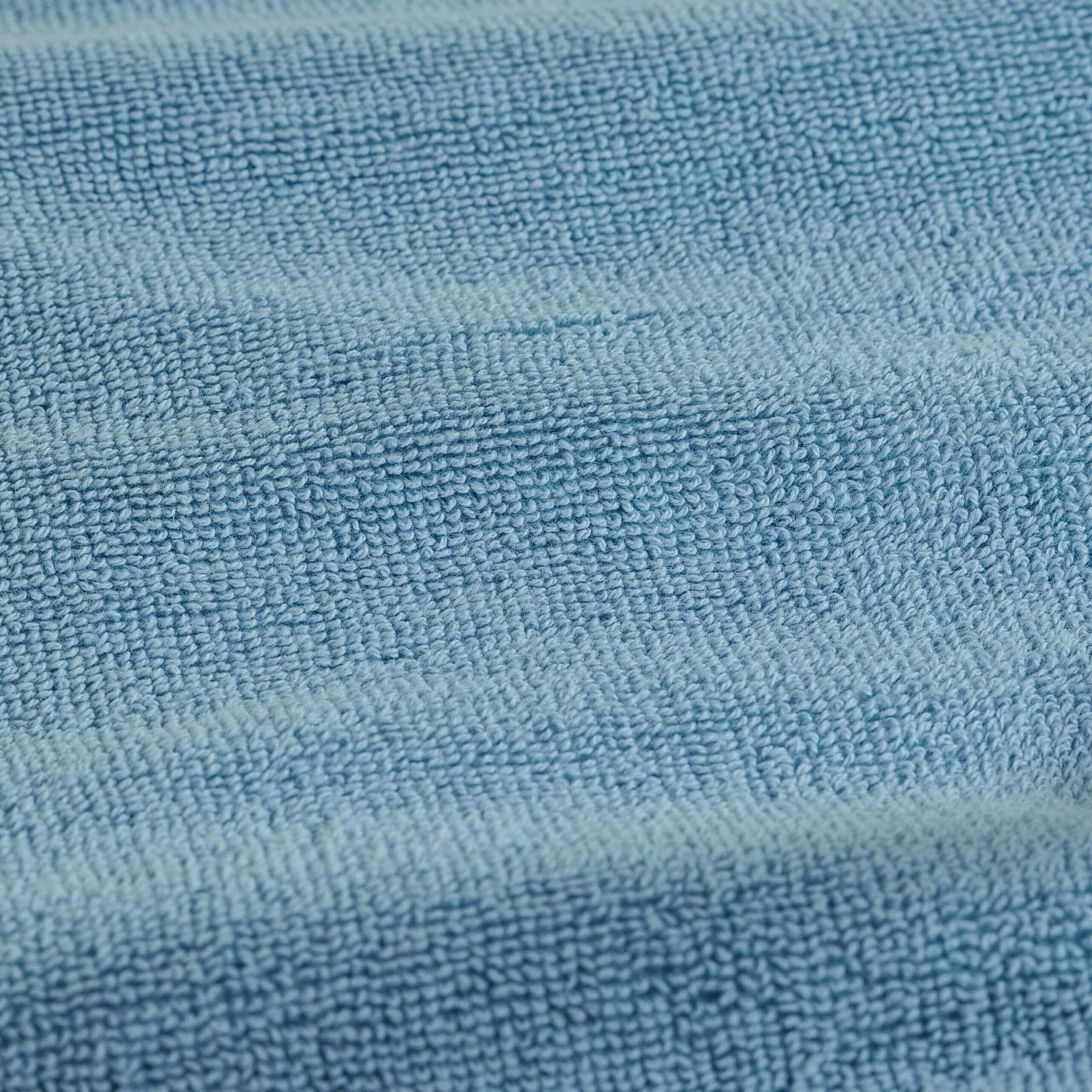 Khăn mặt bông - KHÁNG KHUẨN VĨNH VIỄN - Dusty Blue - TheSilverTex-close view